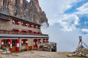 Seek refuge in the warmth of iconic mountain huts